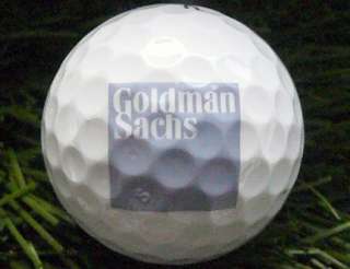 GOLDMAN SACHS Logo Golf Ball  