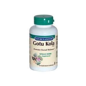    Natures Answer Answer, Gotu Kola Herb, 90 Veggie Caps Beauty