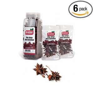 Badia Spices inc Spice, Star Anise, 7 Ounce (Pack of 6)  