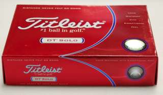 NEW Titleist DT Solo Lot of 5 Dozen (60) Golf Balls   NO LOGOS  