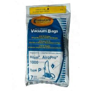  42 Royal Type P Allergy Vacuum Bags, Airpro Ry 1000 