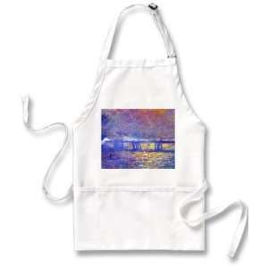  Charing Cross Bridge By Claude Monet Apron Everything 