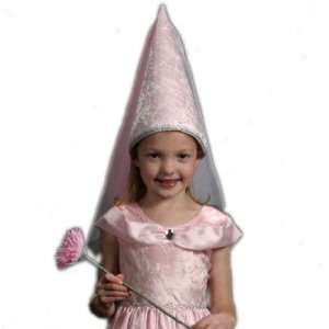  Princess Cone Hat Pink Costume Dress Up Halloween Toys 