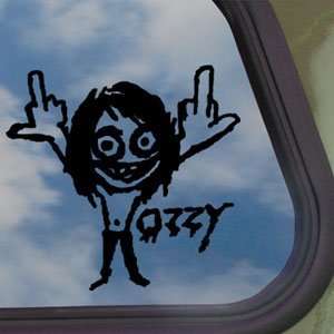  Ozzy Black Decal Metal Rock Band Osbourne Window Sticker 