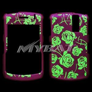 Blackberry 8300, 8310, 8330 Lightning Rose (Hot Pink) Phone Protector 