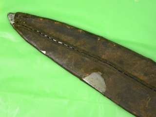 RARE Old North Borneo BARONG Huge Fighting Knife  