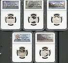 2010 S SILVER 25C, AMERICA THE BEAUTIFUL SET NGC PF70 items in silver 