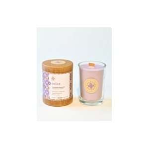  Root Scented Seeking Balance Relax Candle, Geranium 