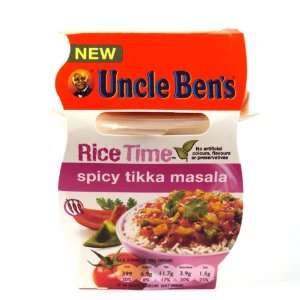 Uncle Bens Rice Time Spicy Tikka Masala 300g  Grocery 