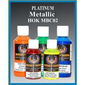  4 oz PLATINUM METALLIC B/C MBC02/MBC 02 HOUSE OF KOLOR 