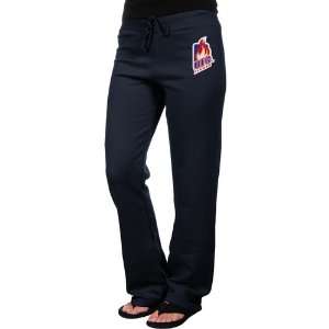 NCAA UIC Flames Ladies Navy Blue Logo Applique Sweatpant   