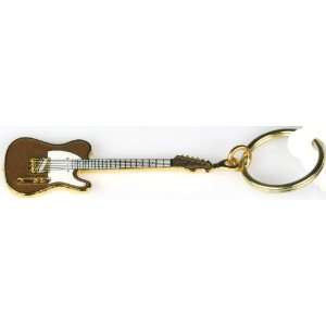  Harmony Jewelry Fender Telecaster Electric Guitar Keychain 