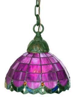 Tiffany Style Stained Glass Mini Light Pendant Lighting  