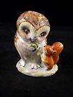 Beatrix Potter Figurine Old Mr. Brown Owl Squirrel BP#2  