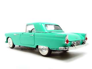 1955 FORD THUNDERBIRD TURQUOISE 118 DIECAST MODEL CAR
