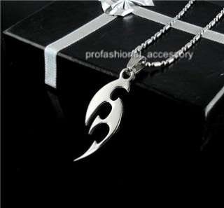 HZ3810 Stainless Steel Throwing Knife Cutter Necklace  
