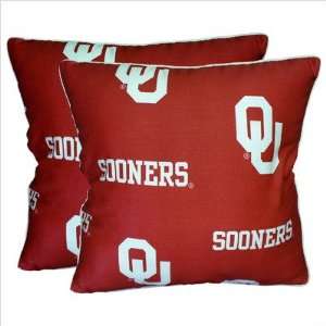    Oklahoma   Decorative Pillow   Big 12 Conference
