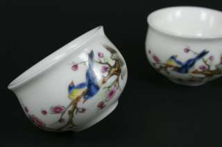 Double Wall Porcelain Tea Cup Chinese Gongfu Tea 20cc  