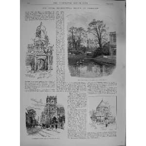  1894 JOHNS COLLEGE CHURCH CAMBRIDGE THOROLD SHOW