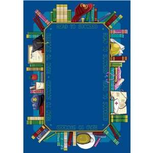  Read to Succeed School Rug   Rectangle   310W x 54L 