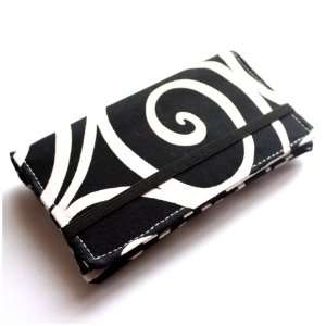 Kailo Chic Cell Phone Wallet Flip Cover with Key Clasp   Black and 