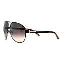 Authentic & new GUCCI 1637/s aviator black men sunglasses match 