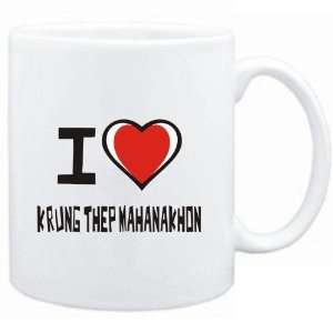  Mug White I love Krung Thep Mahanakhon  Cities Sports 