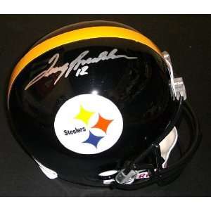  Terry Bradshaw Pittsburgh Steelers Full Size Rep Helmet 12 