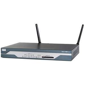 Cisco 1801 Integrated Services Router. REFURB ADSL/POTS ROUTER W/IOS 