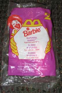 1996 Barbie Rapunzel McDonalds Happy Meal Toy #2  