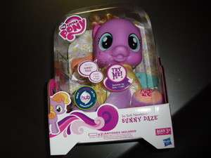   Little Pony So Soft Sunny Daze Girls Bedtime Story Huggable Plush Toy