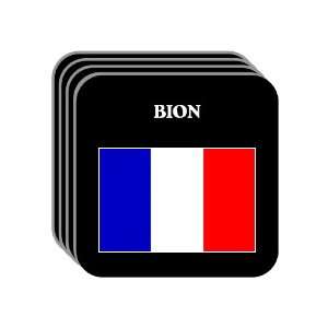  France   BION Set of 4 Mini Mousepad Coasters 