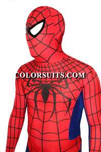 The Amazing Spiderman Lycra Zentai Bodysuit Costume   Ships from USA 