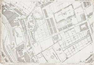 Akroydon, The Square 1890 Halifax map 231 5 7  