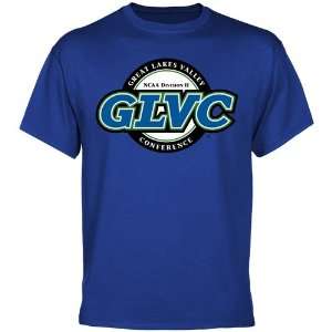  NCAA Great Lakes Valley Conference Gear Logo T Shirt 