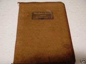 The King Of The Golden River BOOK John Ruskin 1900 Leather Cover 