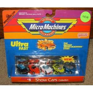  Micro Machines Show Cars #5 Collection Toys & Games