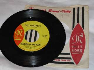 ROCK & ROLL 45RPM RECORD THE RONETTES PHILLES 123 RARE  