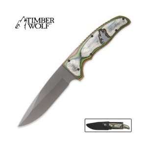  Timber Wolf Pioneer Paka Bowie Knife
