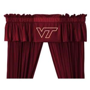  Virginia Tech VT Hokies Window Treatments Valance and 