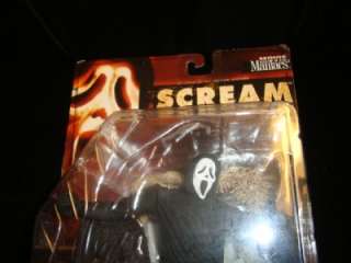 MOVIE MANIACS SCREAM OPEN MOUTHED GHOUL KNIFE~1999 NEW  