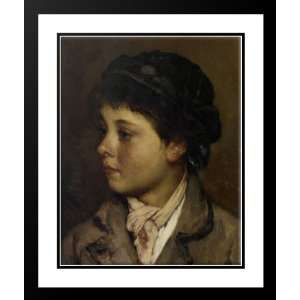  Blaas, Eugene de 20x23 Framed and Double Matted Portrait 