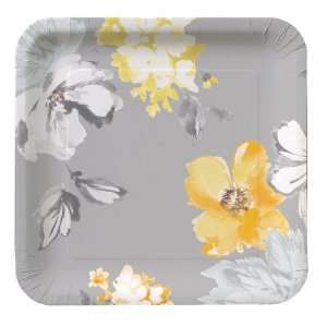  Elegant Floral Paper Dinner Plates