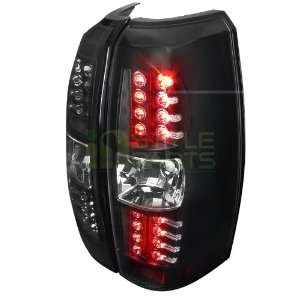  2007 2011 Chevy Avalanche Black Led Tail Lights 