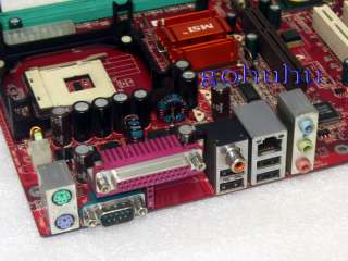   auction is an used msi 845pe neo socket 478 motherboard in bulk pack