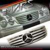 Silver CL5 Style Front Grill for Mercedes Benz E Class W210 00 02