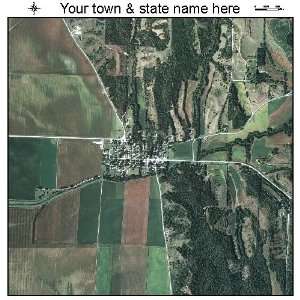  Aerial Photography Map of Thurman, Iowa 2011 IA 