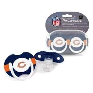  Chicago Bears Pacifiers 2 Pack Safe BPA Free Baby