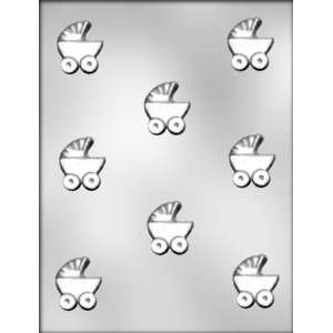  CK Products 1 1/2 Inch Baby Buggy Chocolate Mold Kitchen 