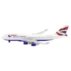  Schabak 1600 Scale Boeing 747 400 British Airways Toys 